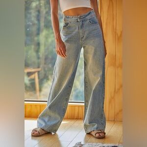 Take it Easy Wide Leg Denim